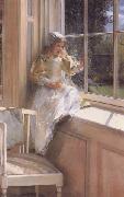 Alma-Tadema, Sir Lawrence Laura Alma-Tadema (mk23) USA oil painting reproduction